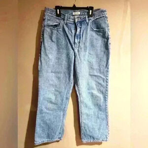 Cherokee jeans wide leg size 12 blue denim